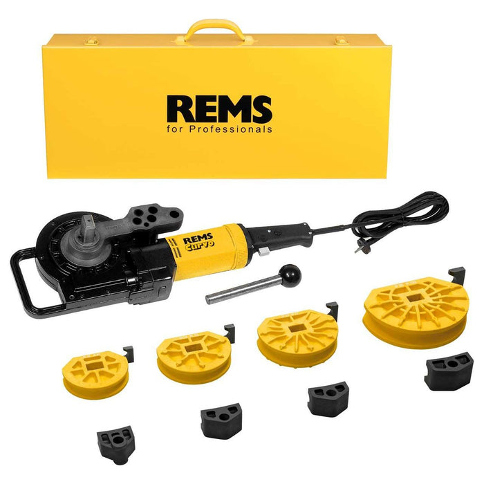 REMS Cold Pipe Electric Bender 90-degree Curvo 50 Set 15-18-22-28