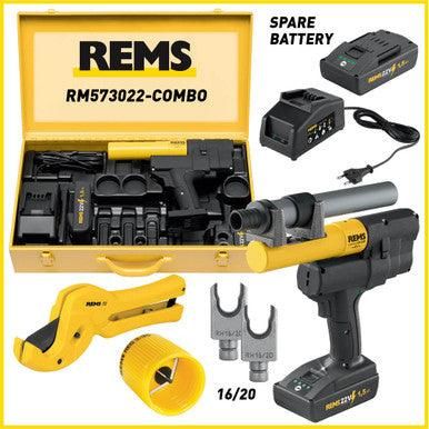 REMS Ax-Press 25 22V ACC COMBO (R220)